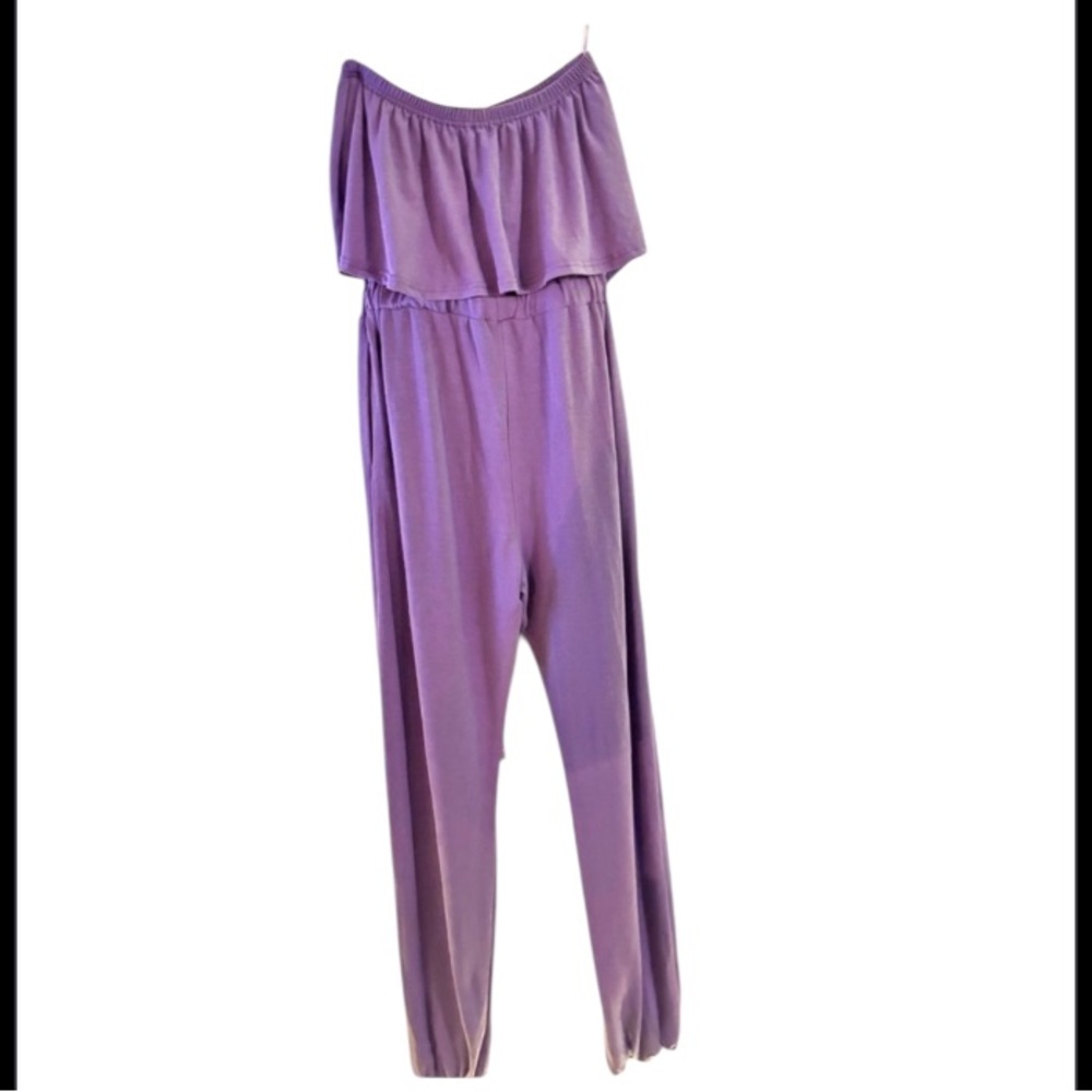 SALE!! Fashion Nova Purple Jumpsuit Like New